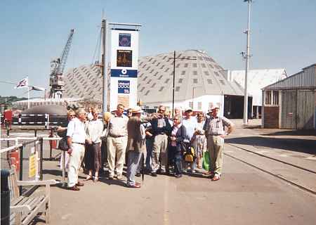 HMS Gannet & shed