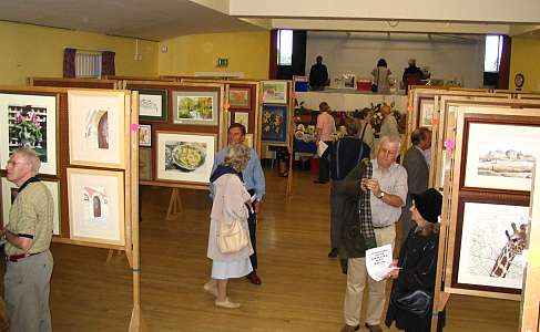 2004 Art Exhibition from the entrance doors
